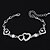 cheap Bracelets-Chain Bracelet - Rhinestone, Imitation Diamond Love Personalized, Luxury, Party Bracelet Gold / Silver For