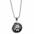 cheap Necklaces-Fashion Lion Shape Titanium Steel Hot Sales Rock Pendant For Men(Red,Black)(1Pc)