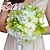 זול פרחי חתונה-פרחי חתונה זרים חתונה תחרה / משי / אורגנזה 9.84&quot;(לערך.25ס&quot;מ)