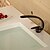 halpa Kylpyhuoneen lavuaarihanat-Nykyaikainen Integroitu Keraaminen venttiili Yksi reikä Yksi kahva yksi reikä Öljytty pronssi, Kylpyhuone Sink hana