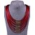 cheap Necklaces-Women&#039;s Statement Necklace Bib necklace Statement Ladies Vintage Fashion Red Blue Watermelon Necklace Jewelry For Party Special Occasion Birthday Congratulations Gift Valentine