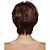 cheap Older Wigs-Synthetic Wig Straight Straight With Bangs Wig Short Brown Synthetic Hair Women&#039;s Side Part Brown