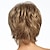 cheap Older Wigs-Synthetic Wig Wavy With Bangs Machine Made Wig Blonde Short Strawberry Blonde#27 Synthetic Hair Women&#039;s Highlighted / Balayage Hair Blonde
