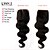 cheap Closure &amp; Frontal-Other Lace Front Wavy / Body Wave Swiss Lace Human Hair Women&#039;s