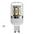 halpa Kaksikantaiset LED-lamput-4W E14 / G9 / GU10 / E26/E27 LED-maissilamput T 31 SMD 5050 280 lm Neutraali valkoinen AC 220-240 V