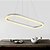 voordelige Hanglampen-78cm (30.8inch) LED Plafond Lichten &amp; hangers Metaal Acryl Geschilderde afwerkingen Modern eigentijds 90-240V