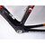 abordables Cadres de vélo-Cadre pour la route Plein carbone Cyclisme Cadre 700C Brillant 3K cm pouce
