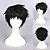 cheap Costume Wigs-Synthetic Wig Cosplay Wig Straight Straight Wig Short Natural Black Synthetic Hair Men‘s Black