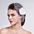 Χαμηλού Κόστους Κεφαλό Γάμου-σατέν καθαρό λουλούδια headpiece γάμο κόμμα κομψό θηλυκό στυλ