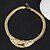cheap Jewelry Sets-Jewelry Set - Statement, Vintage, Party, Work, Casual, Link / Chain Include Adjustable Ring Gold For Party
