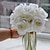 cheap Wedding Flowers-Wedding Flowers Bouquets Wedding Polyester / Foam / Satin 9.06&quot;(Approx.23cm)