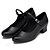 olcso Latin cipők-Női Modern cipők Bőr Magassarkú / Magassarkúk Alacsony Szabványos méret Dance Shoes Fekete / Professzionális
