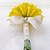 Недорогие Свадебные цветы-Свадебные цветы Букеты Свадьба Бусины / Полиэстер / пена 11,8&quot;(около 30см)