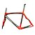 cheap Bike Frames-Neasty Brand 700C Full Carbon Fiber Frame and Fork Red Carbon Black Bicycle Frame 50/52/56CM