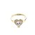 Недорогие Модные кольца-Массивные кольца Мода Цветной Циркон Цирконий Позолота Бижутерия Для Свадьба Для вечеринок 1шт