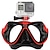 cheap Accessories For GoPro-Diving Masks Mount / Holder 1 pcs For Action Camera All Gopro Gopro 5 Gopro 4 Gopro 4 Silver Gopro 4 Session Diving Silicone Glass Rubber / Gopro 1 / Gopro 2 / Gopro 3 / Gopro 3+ / Gopro 3/2/1