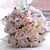 Χαμηλού Κόστους Λουλούδια Γάμου-Λουλούδια Γάμου Μπουκέτα Γάμου Χάντρες / Πολυεστέρας / Αφρός 11,8 &quot; (περίπου30εκ)