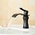 cheap Bathroom Sink Faucets-Bathroom Sink Faucet - Waterfall Oil-rubbed Bronze Widespread One Hole / Single Handle One HoleBath Taps