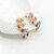 cheap Earrings-Drop Earrings Dangle Earrings For Women&#039;s Crystal 18K Gold Plated Rhinestone Gold Plated Blue Pink