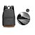 cheap Backpacks &amp; Bookbags-Men&#039;s Bags Canvas Backpack School Bag for Casual Sports All Seasons Light gray