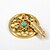 cheap Necklaces-Fashion Summer Gift 33mm Alloy Mi Moneda Gold Dream Catcher Coin for 35mm Coin Necklace Holder Pendant