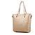 baratos Conjunto de Bolsas-Mulher Bolsas Couro Ecológico Bolsa de Ombro Tote Conjuntos de saco para Compras Casual Formal Todas as Estações Dourado Preto Azul