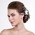 cheap Headpieces-Organza Flowers Headpiece Wedding Party Elegant Feminine Style