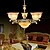 cheap Chandeliers-Vintage Retro Traditional/Classic Candle Style Chandelier Ambient Light For Living Room Bedroom Dining Room Study Room/Office Hallway