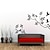 preiswerte Wand-Sticker-Wandaufkleber Wandtattoos Stil Vögel auf dem Baum PVC-Wandaufkleber