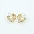 cheap Earrings-Women&#039;s Crystal Stud Earrings Ladies Fashion European 18K Gold Plated Pearl Imitation Pearl Earrings Jewelry Gold / Silver For / Imitation Diamond