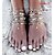 cheap Body Jewelry-Women&#039;s Anklet Barefoot Sandals Layered Bikini Multi Layer Sequins Anklet Jewelry Golden For Daily Casual