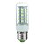 olcso Izzók-YWXLIGHT® LED kukorica izzók 600 lm E26 / E27 Forgatható 48 LED gyöngyök SMD 5730 Hideg fehér 220-240 V / 1 db.