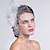 Χαμηλού Κόστους Fascinators-fascinators φτερό καπέλο ντέρμπι Κεντάκι / ύφασμα / δίχτυα καλύμματα κεφαλής / πέπλα κλουβιού πουλιών με λουλουδάτο γάμο 1 τεμ / casual headpiece