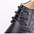 זול נעלי אוקספורד לגברים-אוקספורד גברים של נעליים קז&#039;ואל עור שחור