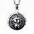 cheap Necklaces-Fashion Lion Shape Titanium Steel Hot Sales Rock Pendant For Men(Red,Black)(1Pc)