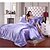 cheap Duvet Covers-Duvet Cover Sets Solid 4 Piece Polyester Reactive Print Polyester