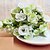 billige Kunstig blomst-polyester moderne stil bordplate blomst 1 bukett 22cm/9&quot;
