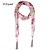 cheap Necklaces-D Exceed Fashion Flora Print Chiffon Scarfs With Tassel Pendant Necklace Scarf Jewelry Shawls And Scarves for Women