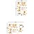 ieftine Abțibilde de Perete-Animale Romantic Modă Forme Desene Animate Perete Postituri Autocolante perete plane Autocolante de Perete Decorative, Vinil Pagina de