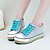 cheap Women&#039;s Sneakers-Women&#039;s Shoes Canvas Candy Colors Styles /Sneakers Outdoor / Casual Black / Dark Blue / Light Purple / White / Gray