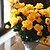 cheap Artificial Flower-Polyester Modern Style Bouquet Tabletop Flower Bouquet 1