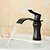 cheap Bathroom Sink Faucets-Bathroom Sink Faucet - Waterfall Oil-rubbed Bronze Widespread One Hole / Single Handle One HoleBath Taps