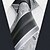 cheap Men&#039;s Ties &amp; Bow Ties-U29 Shlax&amp;Wing White Black Paisley Ties Mens Necktie Silk Business Dress Suit