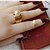 cheap Rings-Women&#039;s Ring Ring Jewelry Gold / Silver For Adjustable