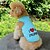 cheap Dog Clothes-Cat Dog Shirt / T-Shirt Puppy Clothes Heart Letter &amp; Number Cosplay Wedding Dog Clothes Puppy Clothes Dog Outfits Blue Pink Orange Costume for Girl and Boy Dog Cotton S M L XL XXL