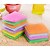 Χαμηλού Κόστους Καθαρισμός κουζίνας-5 τεμ μαξιλάρι κατσαρόλα κύπελλο σφουγγάρι καθαρισμού πιάτων πλύσιμο ρούχων (τυχαία χρώμα)