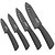 זול משחיז סכינים-Neje להב שחור 3 4 5 6 סכין קרמיקה סט
