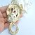 cheap Brooches-3.94 Inch Gold-tone Clear Rhinestone Crystal Lizard Brooch Pendant Art Decorations