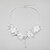 cheap Necklaces-Clear Crystal Regular Imitation Pearl Rhinestone Alloy Clear Necklace Jewelry For Wedding Party Anniversary Birthday Gift Engagement
