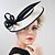 baratos Chapéus e Fascinators-Flax / Feather Fascinators with Feathers / Fur Wedding / Special Occasion / Outdoor Headpiece